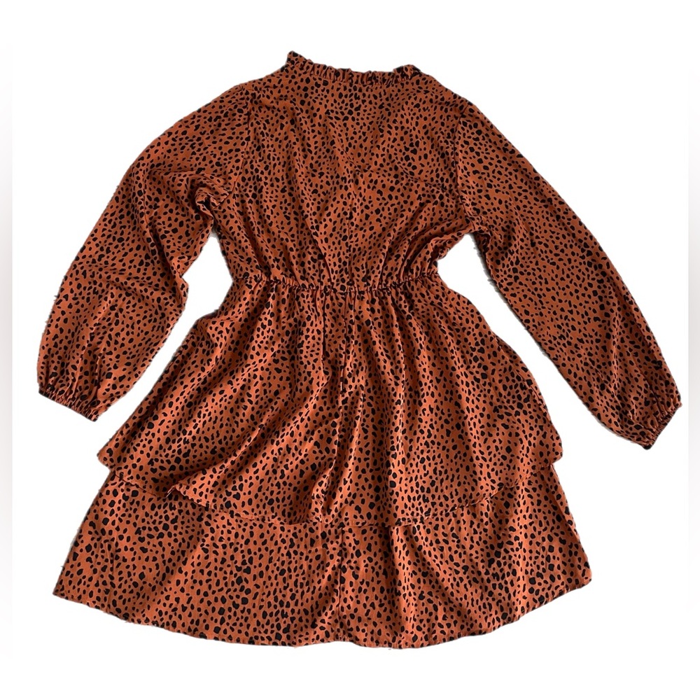 Gorgeous tiered animal print dress - Picture 3 of 9